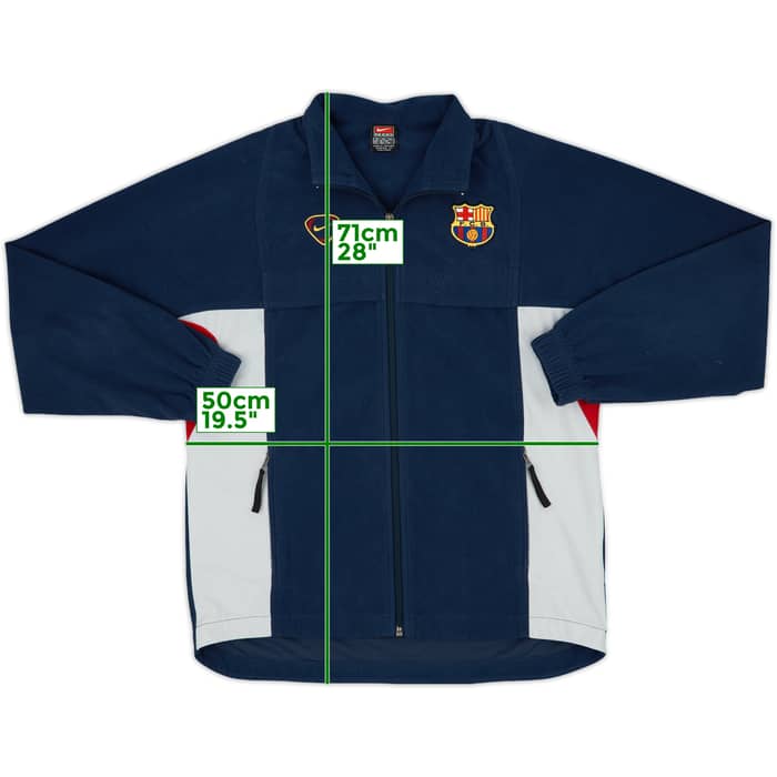 2000-01 Barcelona Nike Track Jacket - 8/10 - (XL.Boys)
