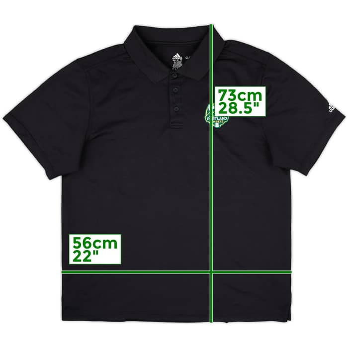 2015-16 Portland Timbers adidas Polo Shirt - 9/10 - (L)