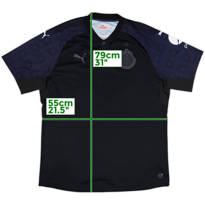 2017-18 Chivas Guadalajara Away Shirt - 9/10 - (XL)