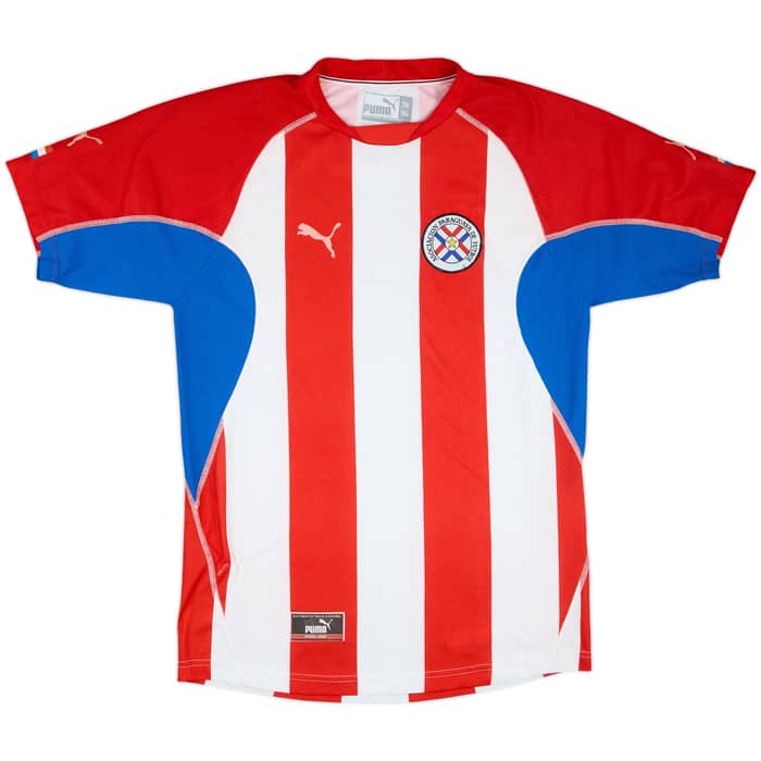2002-04 Paraguay Home Shirt - 6/10 - (XL)