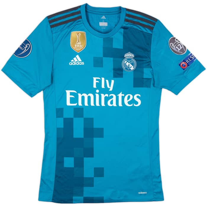 2017-18 Real Madrid Authentic Third Shirt Casemiro #14 - 7/10 - (S)