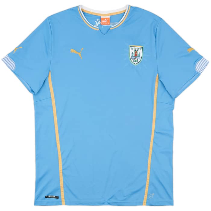 2014-15 Uruguay Home Shirt - 8/10 - (XXL)