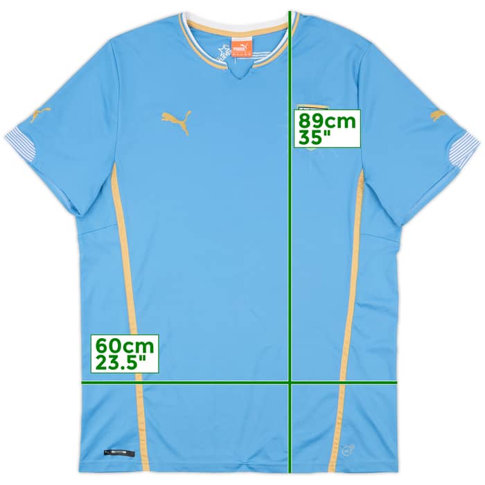 2014-15 Uruguay Home Shirt - 8/10 - (XXL)