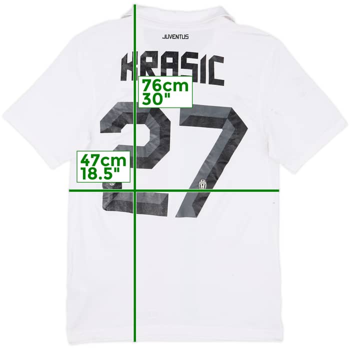 2010-12 Juventus Away Shirt Krasic #27 - 4/10 - (S)