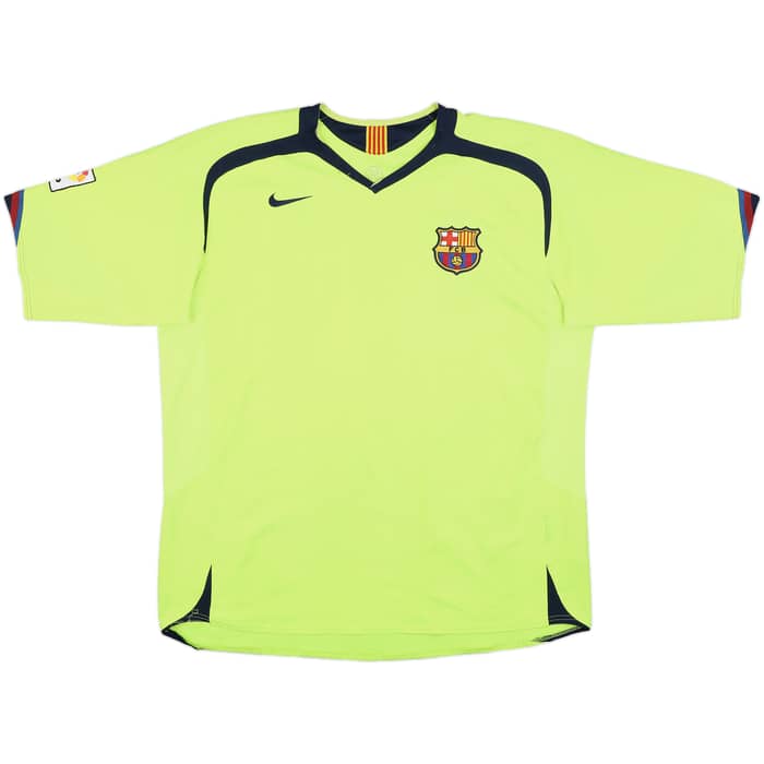 2005-06 Barcelona Away Shirt Puyol #5 - 5/10 - (XXL)
