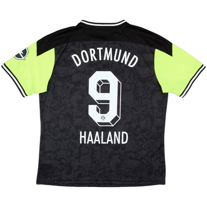 2020-21 Borussia Dortmund Special Edition Shirt Haaland #9 - 8/10 - (XL)