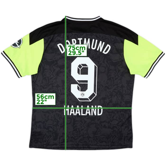2020-21 Borussia Dortmund Special Edition Shirt Haaland #9 - 8/10 - (XL)