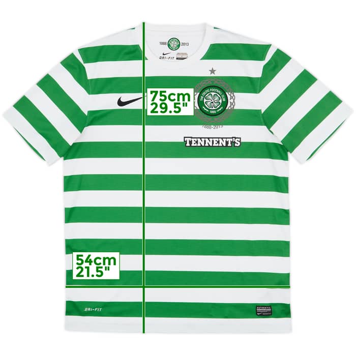 2012-13 Celtic '125th Anniversary' Home Shirt - 8/10 - (L)