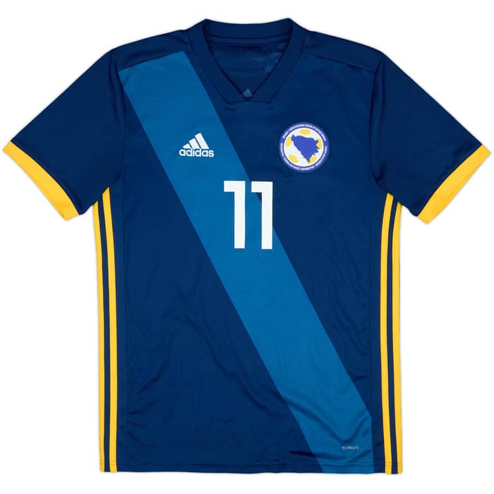 2018 Bosnia & Herzegovina Home Shirt Dzeko #11 - 9/10 - (S)