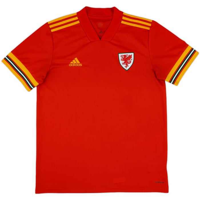 2020-21 Wales Home Shirt - 8/10 - (L)