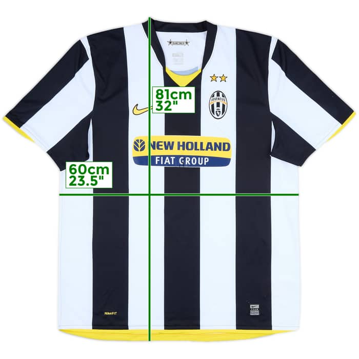 2008-09 Juventus Home Shirt - 5/10 - (XL)