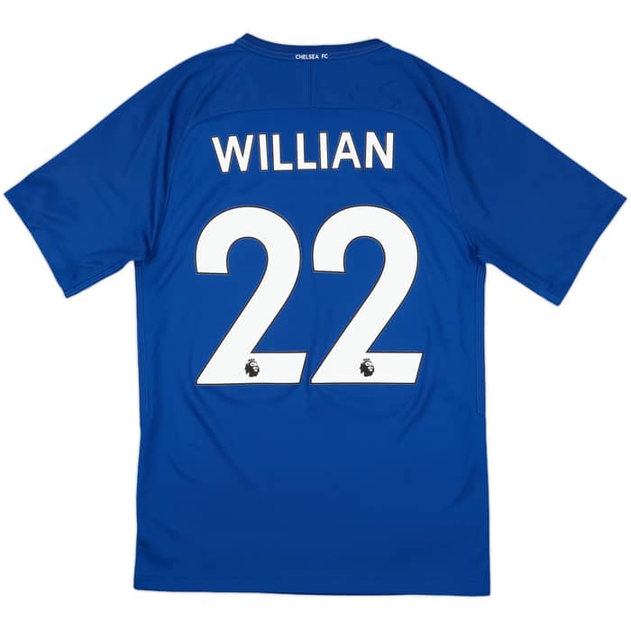 2017-18 Chelsea Home Shirt Willian #22 - 10/10 - (S)