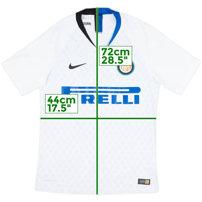 2018-19 Inter Milan Player Issue Away Shirt - 6/10 - (S)