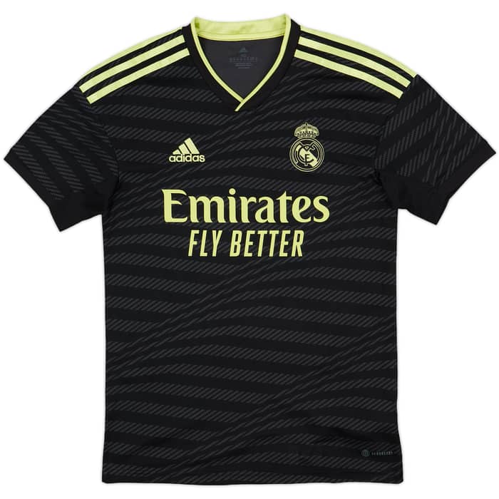 2022-23 Real Madrid Third Shirt Benzema #9 - 7/10 - (XS)