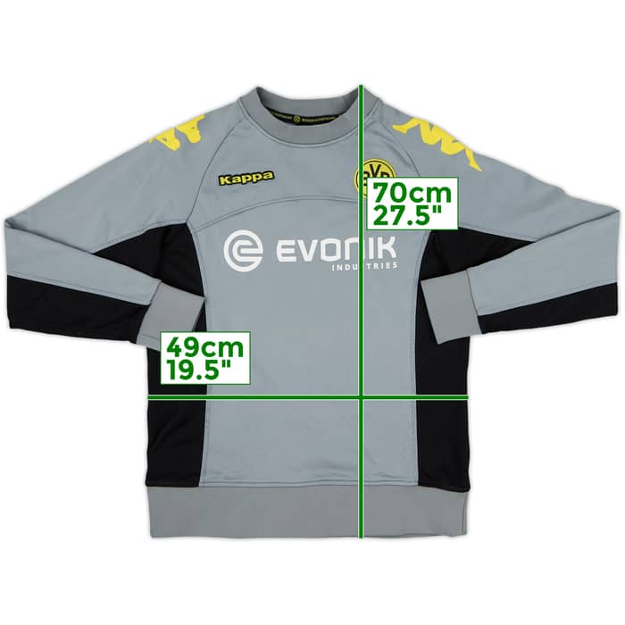 2010-11 Borussia Dormtund Kappa Sweat Top - 8/10 - (M)