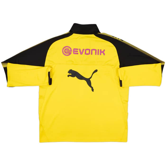 2015-16 Borussia Dortmund Puma 1/4 Zip Drill Top - 5/10 - (XL)