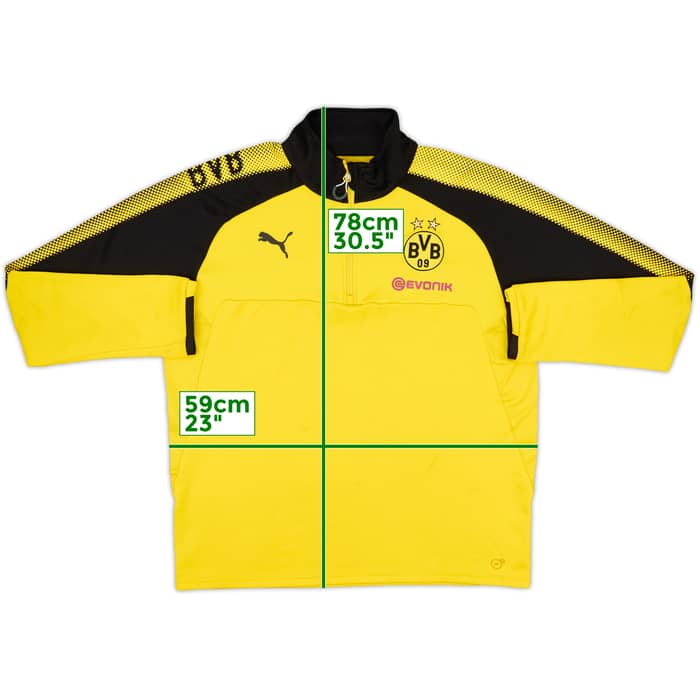 2015-16 Borussia Dortmund Puma 1/4 Zip Drill Top - 5/10 - (XL)