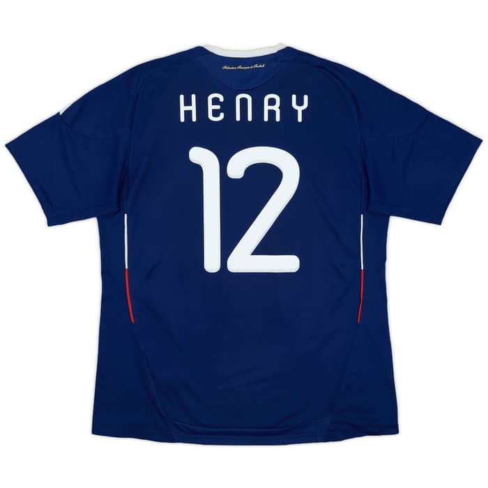 2009-10 France Home Shirt Henry #12 - 5/10 - (XL)