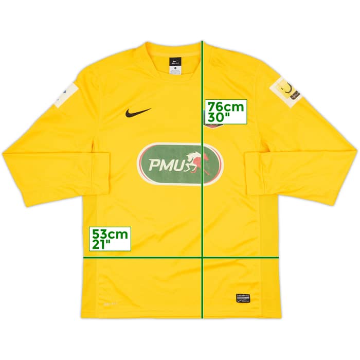 2012-13 Coupe de France GK Shirt #23 - 7/10 - (L)
