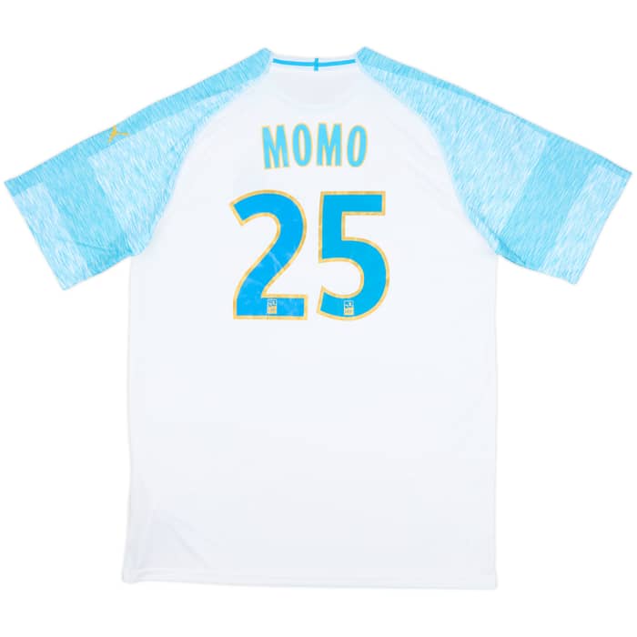 2018-19 Olympique Marseille Home Shirt Momo #25 - 10/10 - (XXL)