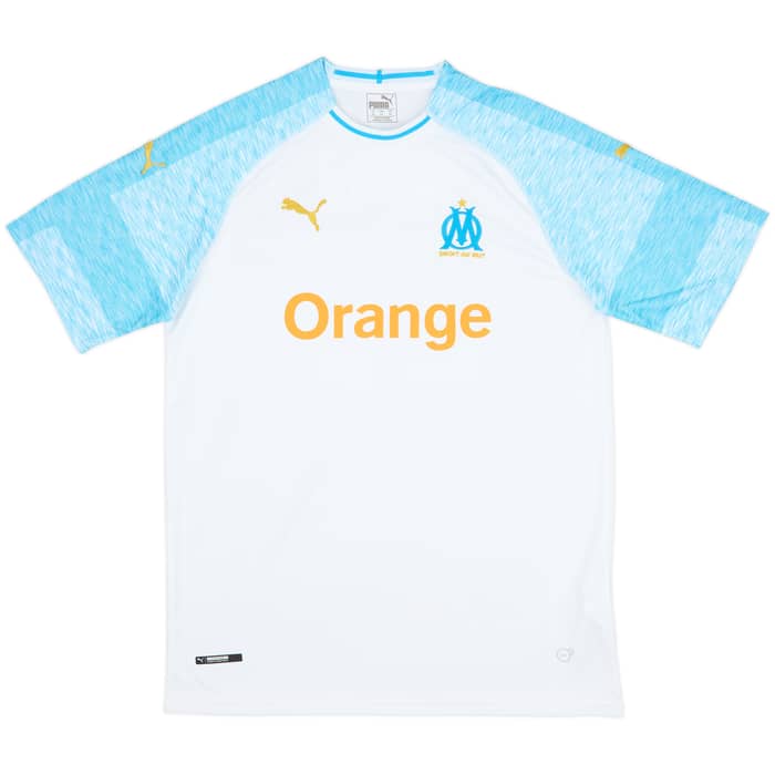 2018-19 Olympique Marseille Home Shirt Momo #25 - 10/10 - (XXL)