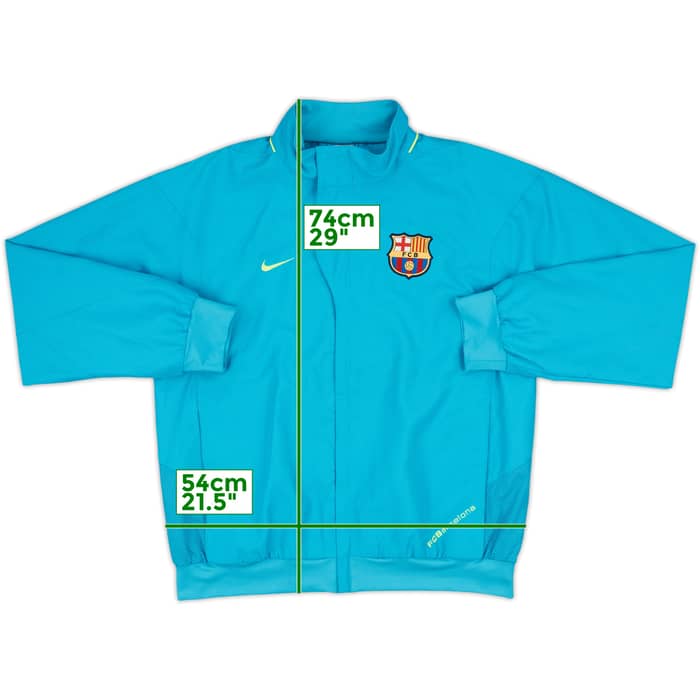 2007-08 Barcelona Nike Track Jacket - 9/10 - (L)