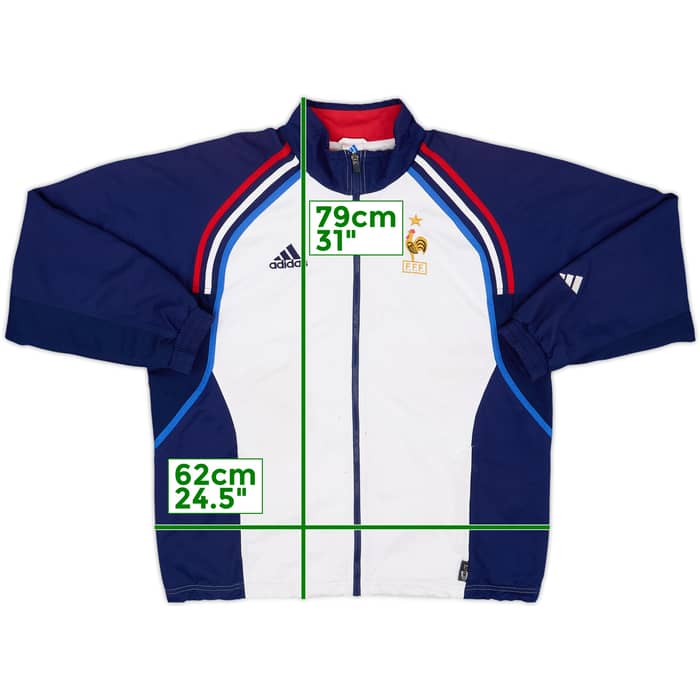 2000-01 France adidas Track Jacket - 5/10 - (M/L)