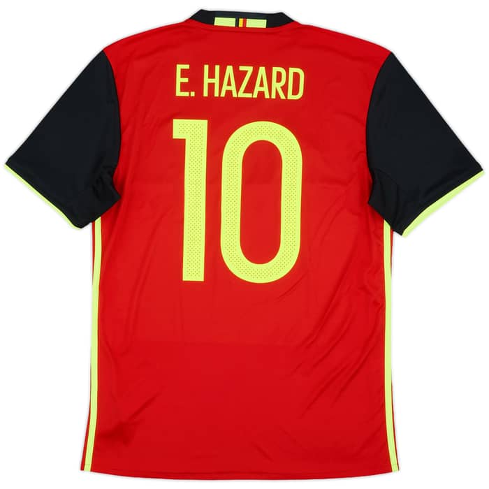 2016-17 Belgium Home Shirt Hazard #10 - 9/10 - (M)