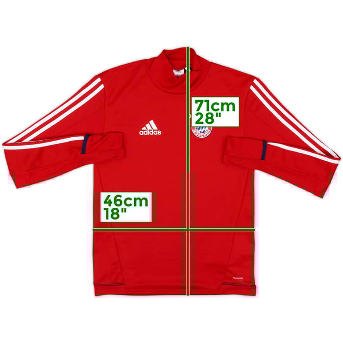 2017-18 Bayern Munich adidas Drill Top - 10/10 - (XS)