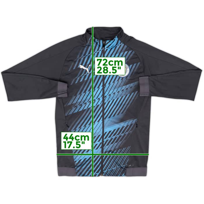 2019-20 Manchester City Puma Track Jacket - 5/10 - (XS)