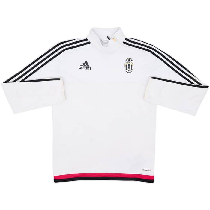 2015-16 Juventus adidas 1/4 Zip Drill Top - 5/10 - (S)