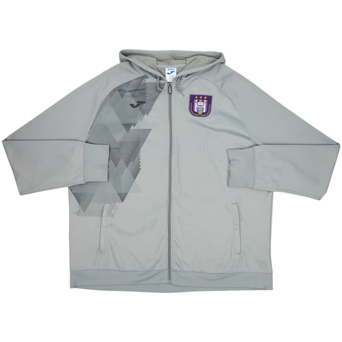 2019-20 Anderlecht Joma Hooded Track Jacket - 8/10 - (4XL)
