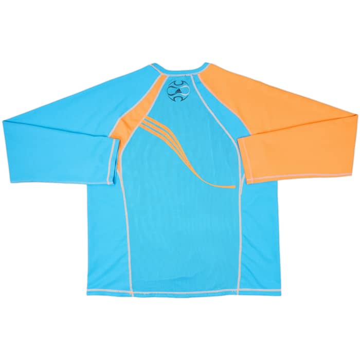 2007-08 Olympique Marseille adidas Reversible Sweat Top - 7/10 - (XL)