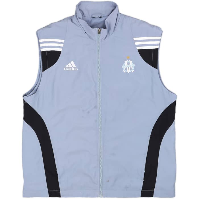 2003-04 Olympique Marseille adidas Gilet - 5/10 - (XL)