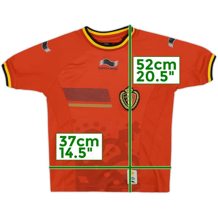 2014-15 Belgium Home Shirt - 8/10 - (S.Boys)