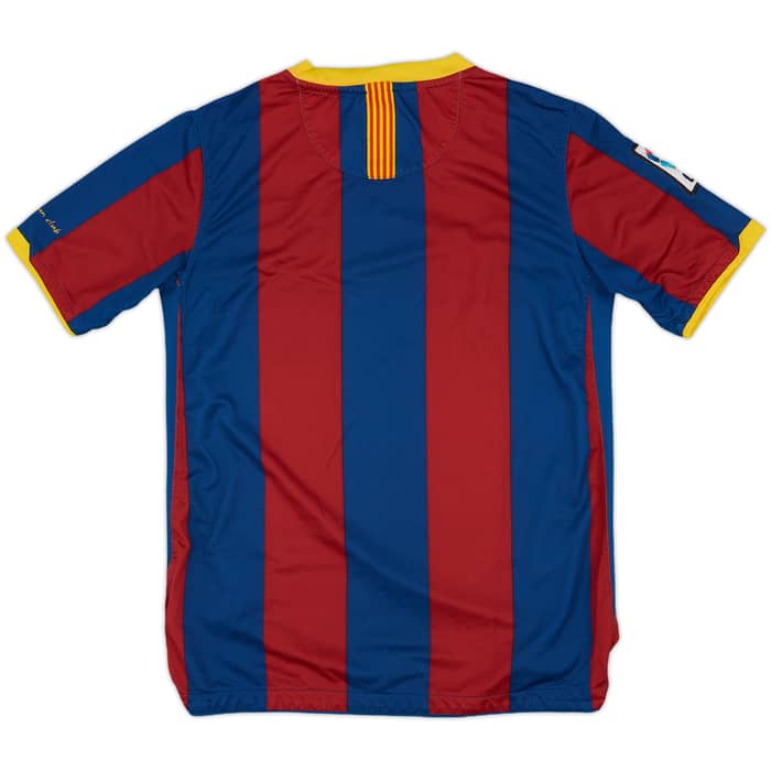 2010-11 Barcelona Home Shirt - 5/10 - (L.Boys)