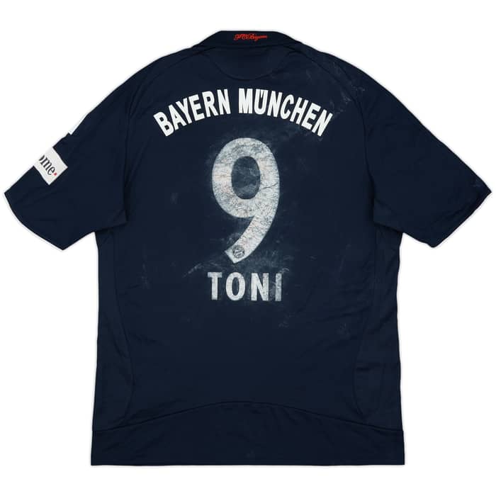 2008-09 Bayern Munich Away Shirt Toni #9 - 3/10 - (L)