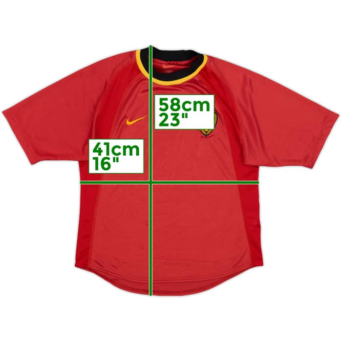 2000-02 Belgium Home Shirt - 8/10 - (M.Boys)