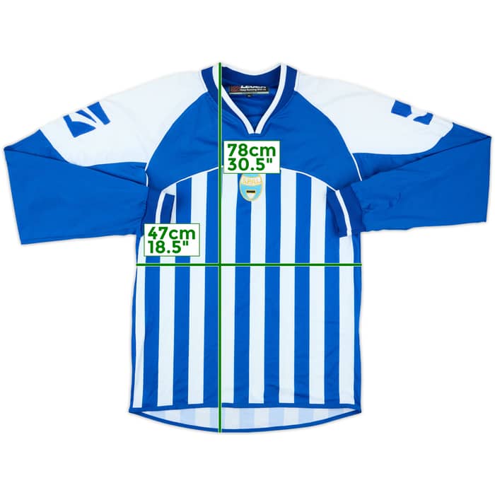 2012-13 SPAL Home L/S Shirt - 9/10 - (XL)