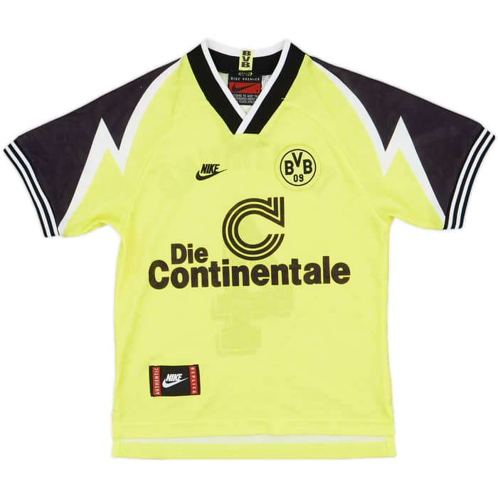 1995-96 Borussia Dortmund Home Shirt #4 - 7/10 - (S.Boys)