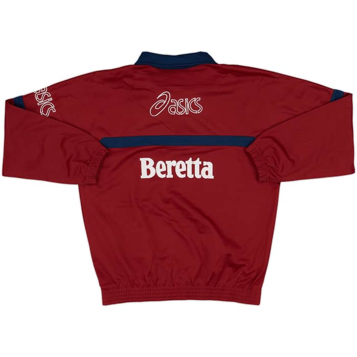 2001-02 Torino Asics 1/4 Zip Training Top - 9/10 - (L.Boys)