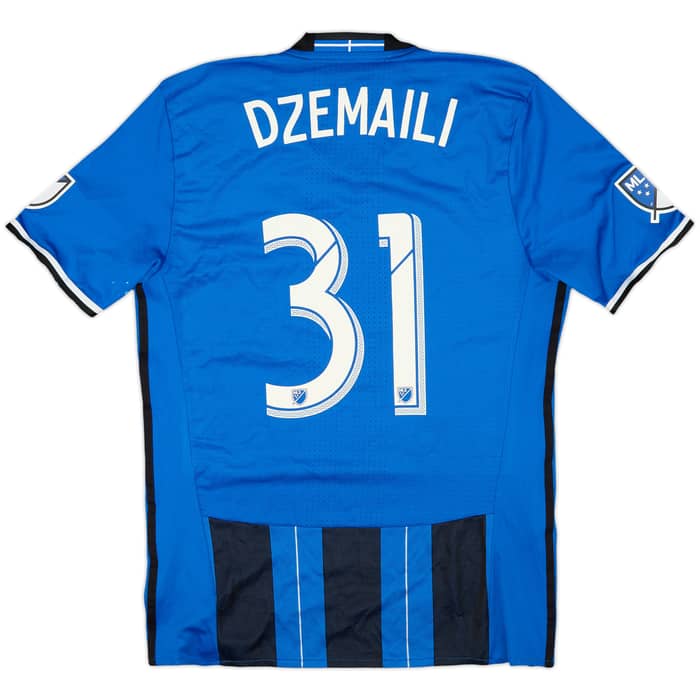 2017 Montreal Impact Authentic Home Shirt Dzemaili #31 - 7/10 - (L)