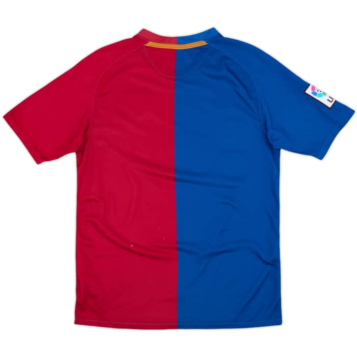 2008-09 Barcelona Home Shirt - 5/10 - (XL.Boys)