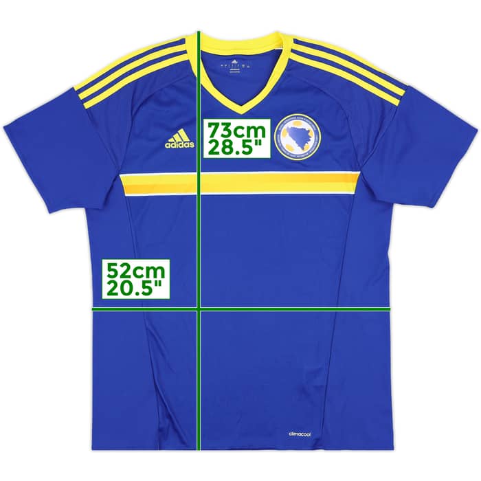 2015-16 Bosnia & Herzegovina Home Shirt - 8/10 - (L)