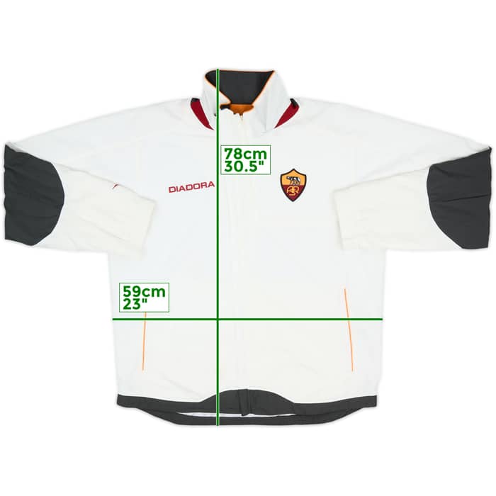 2004-05 Roma Diadora Track Jacket - 8/10 - (L)