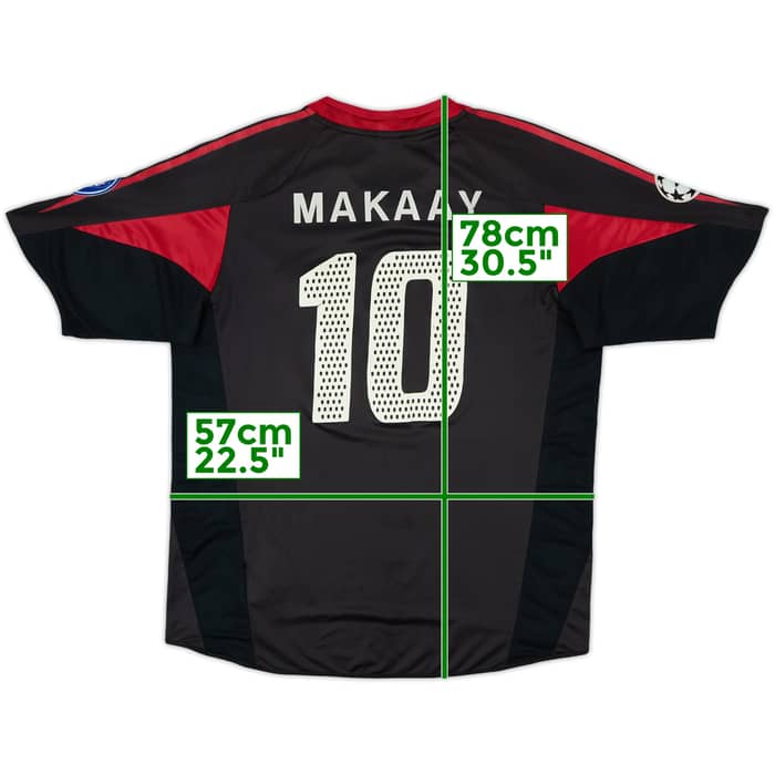 2004-05 Bayern Munich Third Shirt Makaay #10 - 6/10 - (L)