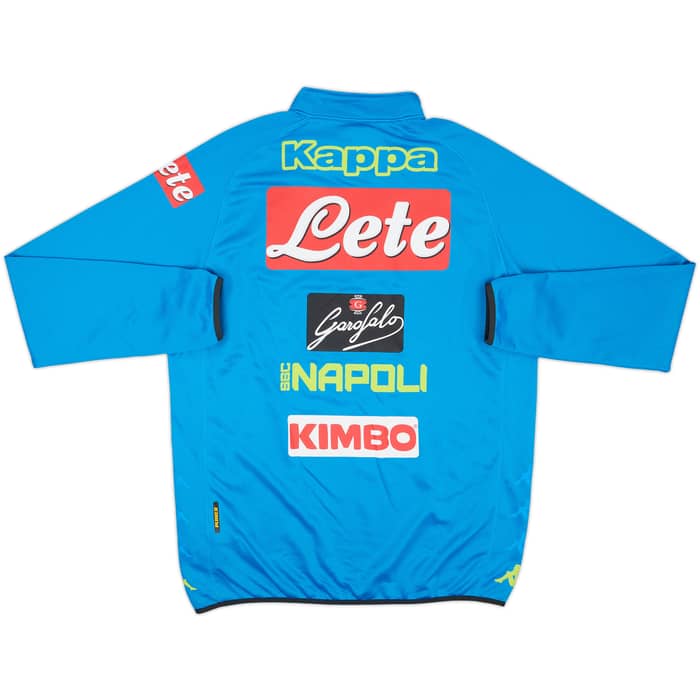 2018-19 Napoli Kappa 1/4 Zip Drill Top - 10/10 - (3XL)