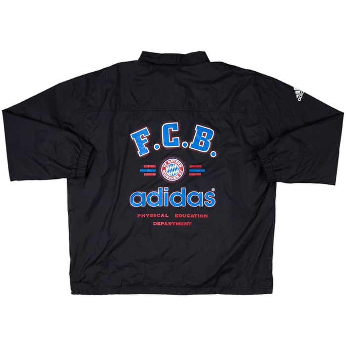 1992-93 Bayern Munich Physical Education Department adidas Bench Coat - 8/10 - (L)