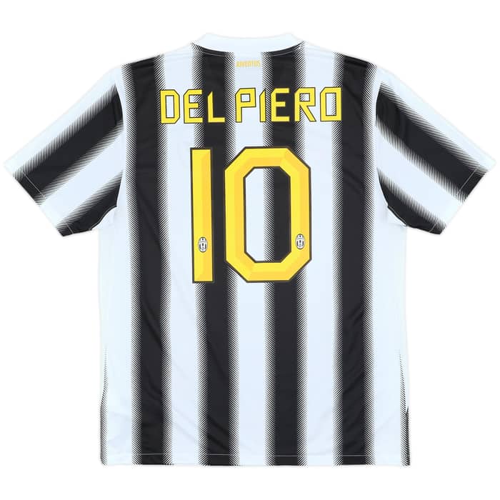 2011-12 Juventus Home Shirt Del Piero #10 - 10/10 - (L)