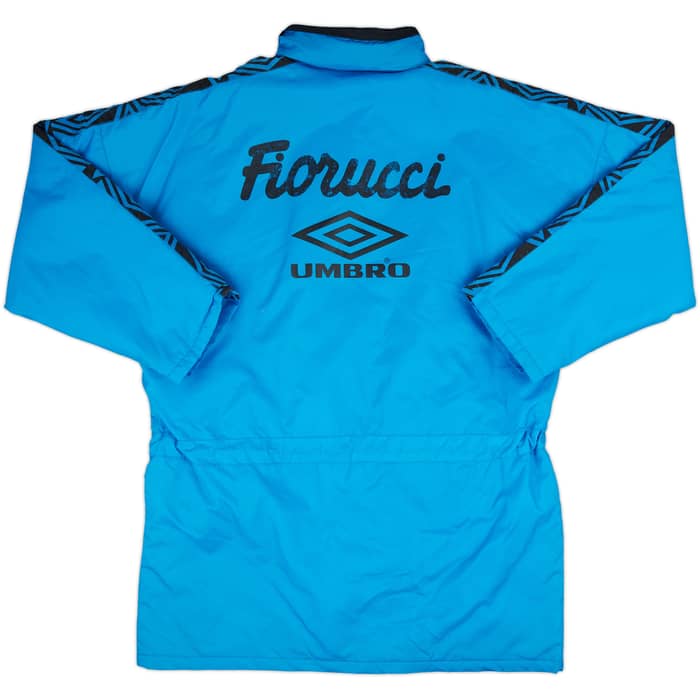 1992-93 Inter Milan Umbro Padded Bench Coat - 6/10 - (L)